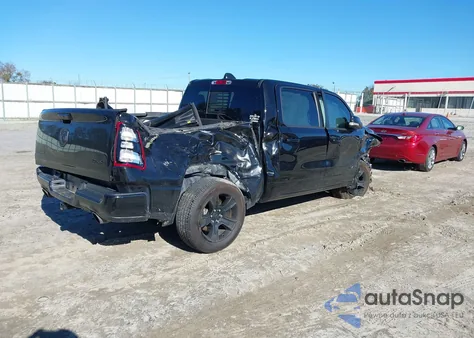 2022 Ram 1500 Big Horn 4X4 5'7 Box из США, поврежденный, VIN 1C6SRFFT7NN137103